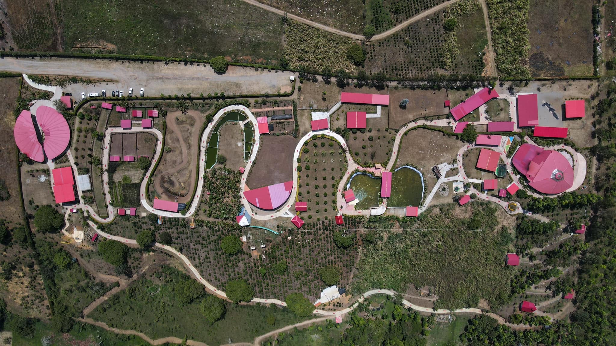 Foto aérea del recorrido de SUMAK